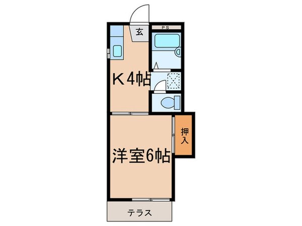 エレガンス　タキザワの物件間取画像